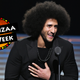 Colin Kaepernick receiving the SI Muhammad Ali Legacy Award during Sports Illustrated 2017 Sportsperson of the Year Show on Dec. 5, 2017, in New York City (Slaven Vlasic/Getty Images for Sports Illustrated); photo illustration by GMG/The Root